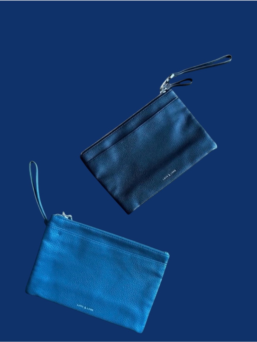 (2) NWOT Love & Lore Wristlets - Black and Teal